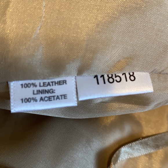 Loft Ann Taylor Soft Tan Leather Pants - Size 4 - Picture 10 of 15